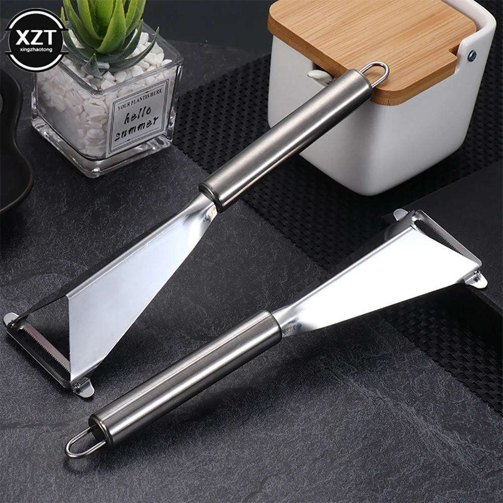 New Stainless Steel Fruit Carving Knife Triangular Shape Vegetable Knife Slicer Antislip Engraving Blades Kitchen Accessories