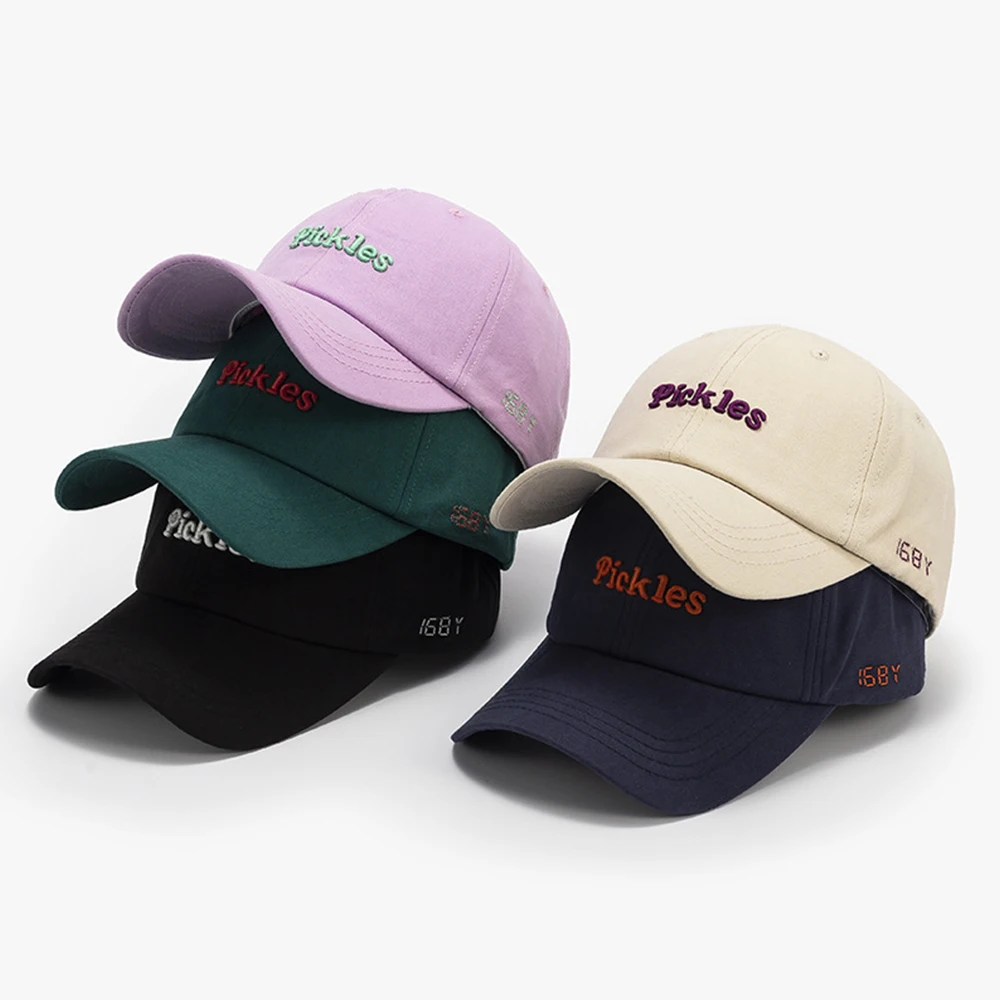 2022 New Brand Purple Green Baseball Cap For Women 3D Letter Embroidery Trucker Hat Summer Men Caps Gorras Para Mujer