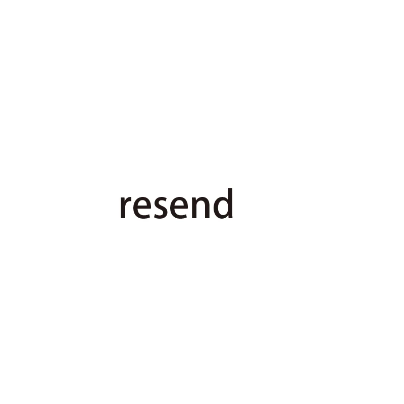 resend link