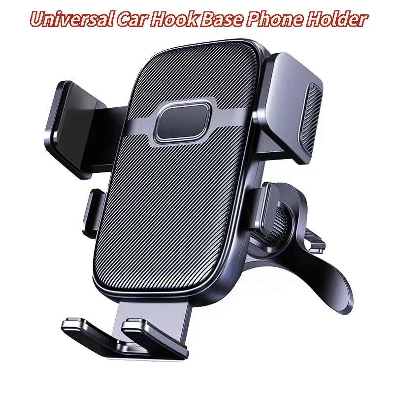 

GEFENSI Universal Car Hook Base Phone Holder For Car Air Vent Dashboard Mobile Phone Navigation Bracket Anti-drop Phone Car Stan