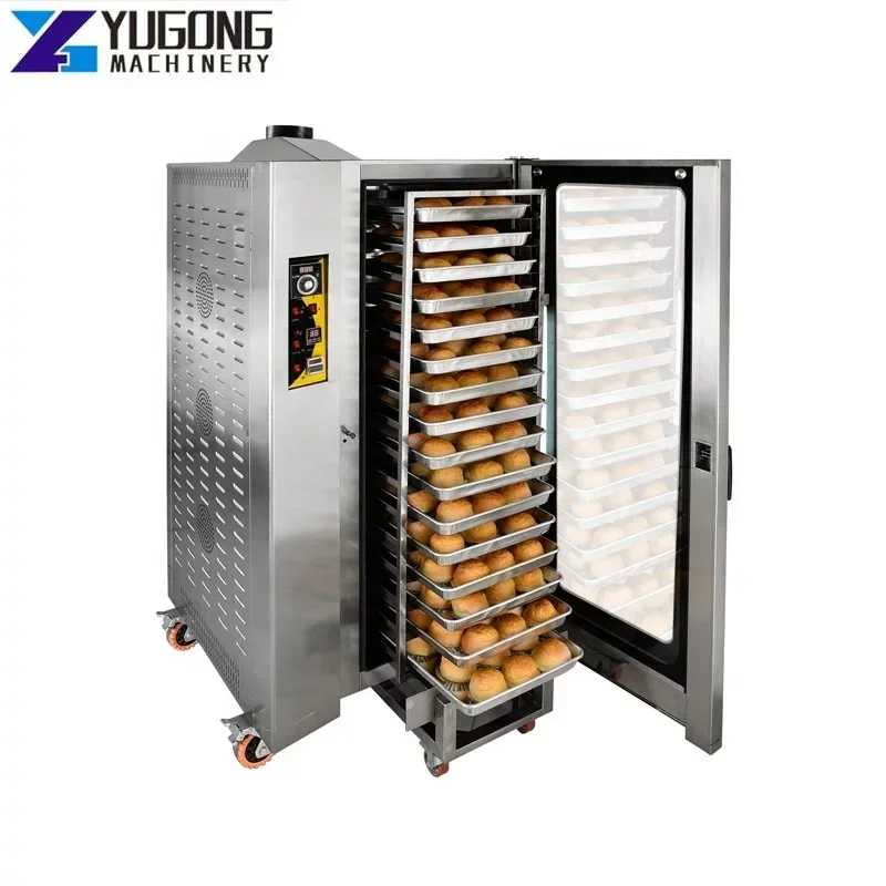 YG-Forno De Pão De Aço Inoxidável, Forno De Convecção De Gás Industrial, 16 Bandejas, Alta Qualidade, Máquina Comercial