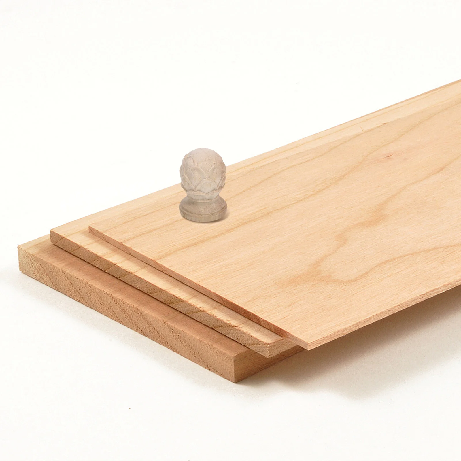 

Versatile Pineapple Wooden Finial for Bedposts Curtain Rods Easy Installation Home Improvement Bed Post Finial