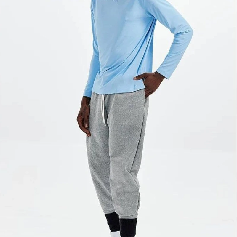 Men's Athletic Sweatpants Spring Fall Slim Fit Cuffed Sports Trousers for Running