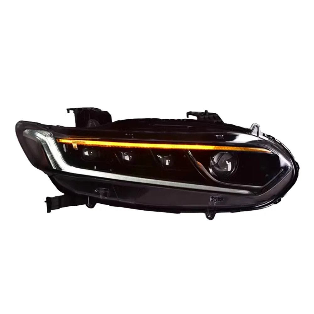 

ATV&UTVUpgrade LED Car Front Lamps Assembly for 10th Honda Accord 2018-2022 Auto Headlights Projector Lens Plug and Play Accesso