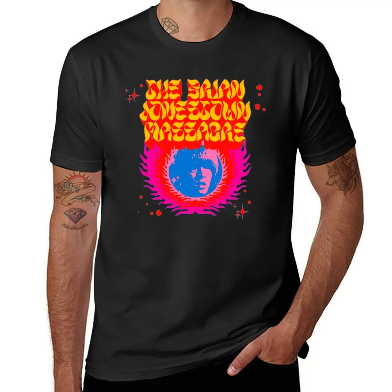 

The Brian Jonestown T-Shirt clothes oversizeds sublime graphic shirts mens graphic t-shirts funny
