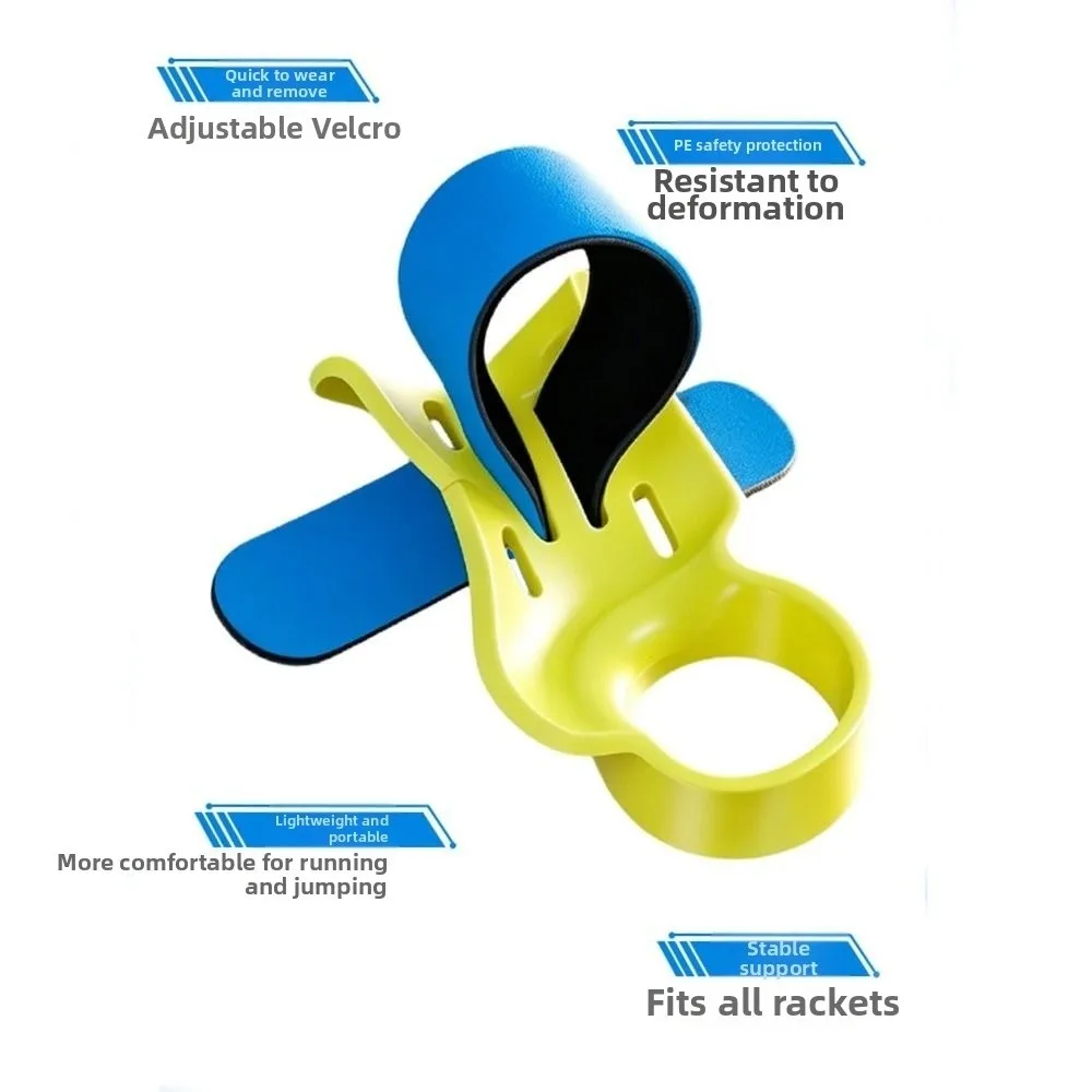 Easy to Install Badminton Grip Help Comfortable to Hold Lightweight Badminton Training Aid Posture Correction Racket Grip Help