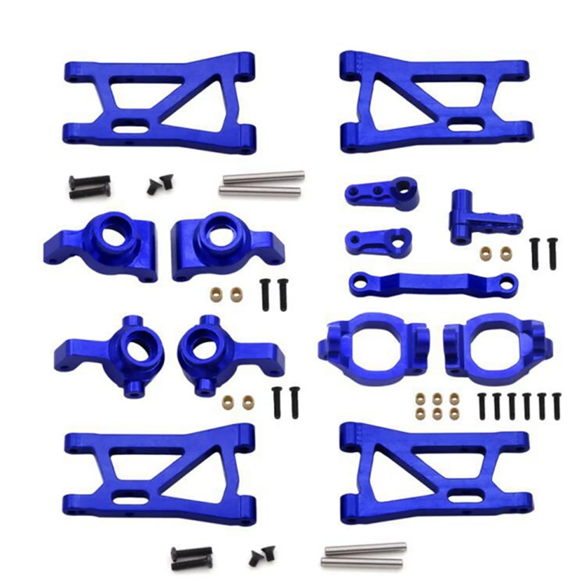 For 1/16 SMAX 1621 1625 Front and Rear Steering Cups, Swing Arms, Steering Groups, C Seats and Other Upgrade Parts,Red