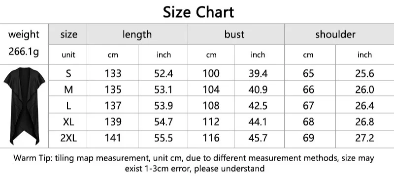 Nueva ropa Retro Medieval europea y americana, abrigo Punk de longitud media para hombre