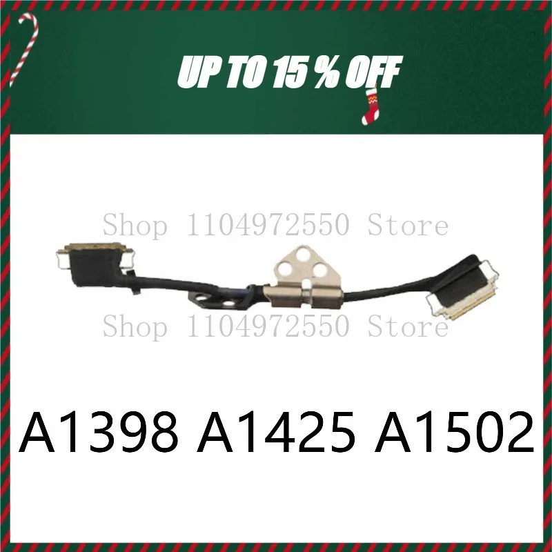 Cable de Pantalla para Apple MacBook A1398, Cable Flexible para Pantalla A1425, Cable de Cinta LCD A1502, Repuesto para Laptop 2012 2013 2014 2015
