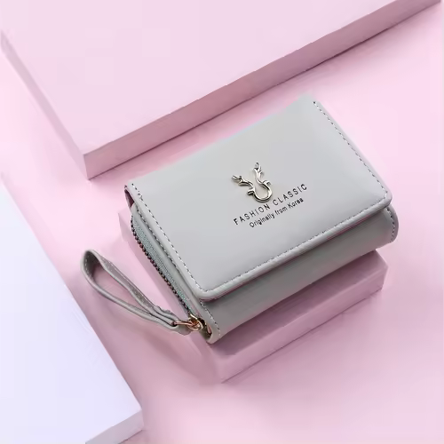 Luxury Brand Women's Small Wallet Female Card Holder Short Wallets with Coin Purse for Woman Ladies PU Leather Hasp Mini Clutch - Image 8