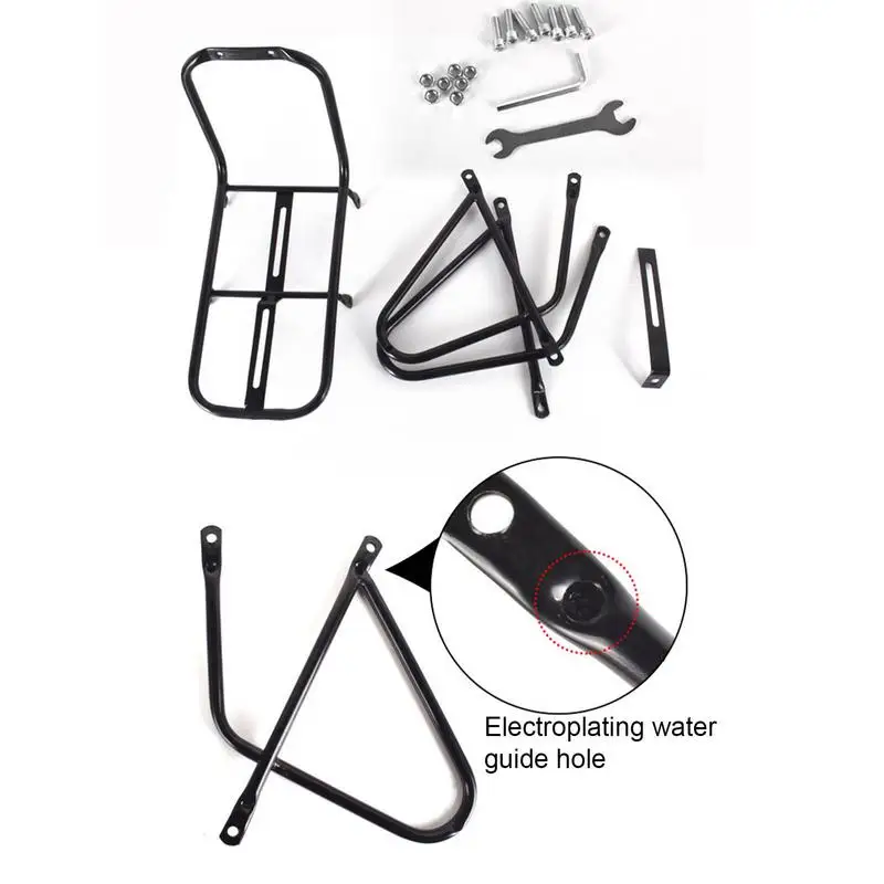 Bicycle MTB Racks Bike Front Carrier Rack Road Bike Cargo Racks Carrier Bag Luggage Shelf Bracket Bike Accessories