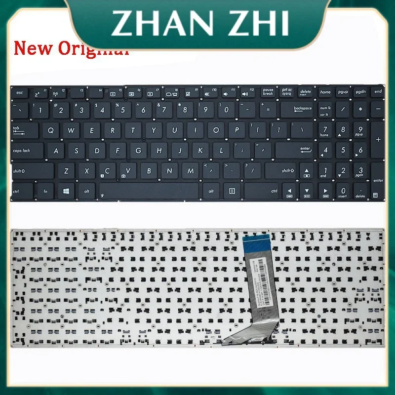 New Laptop rreplacement keyboard compatible for Asus x556 fl5900ub fl5900atnya k556 x756 r558u vm591uf vm591ur