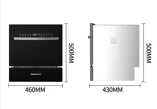 Household Dishwasher UV Drying Function Embedded Dishwasher Built in Dishwasher Washing Dishes Machine