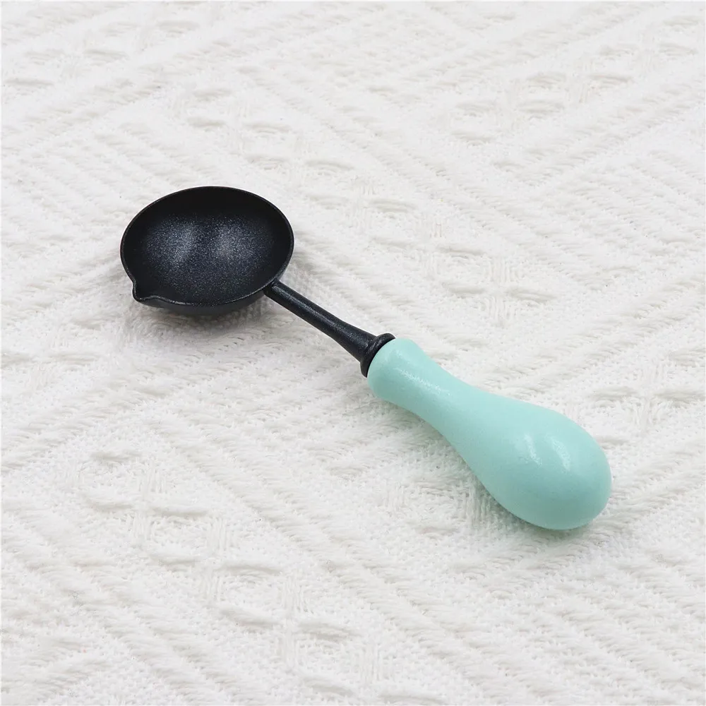 1pc non-stick lakzegellepel, smeltlepel voor lakzegeling, herbruikbaar lakzegelgereedschap voor cadeauverpakking, enveloppen, uitnodigingen