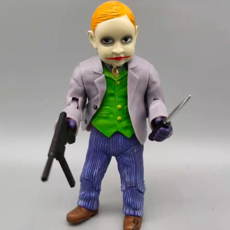 In-Stock 16cm Super Villain Joker Action Figure Doll Tabletop Model Perfect Festival Surprise Decorative Items Gifts For Fans view 4