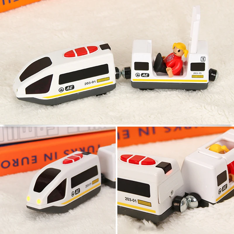 Simulação rc trem pequeno bonito som e luz trem modelo brinquedo trem de controle remoto brinquedo presente do bebê