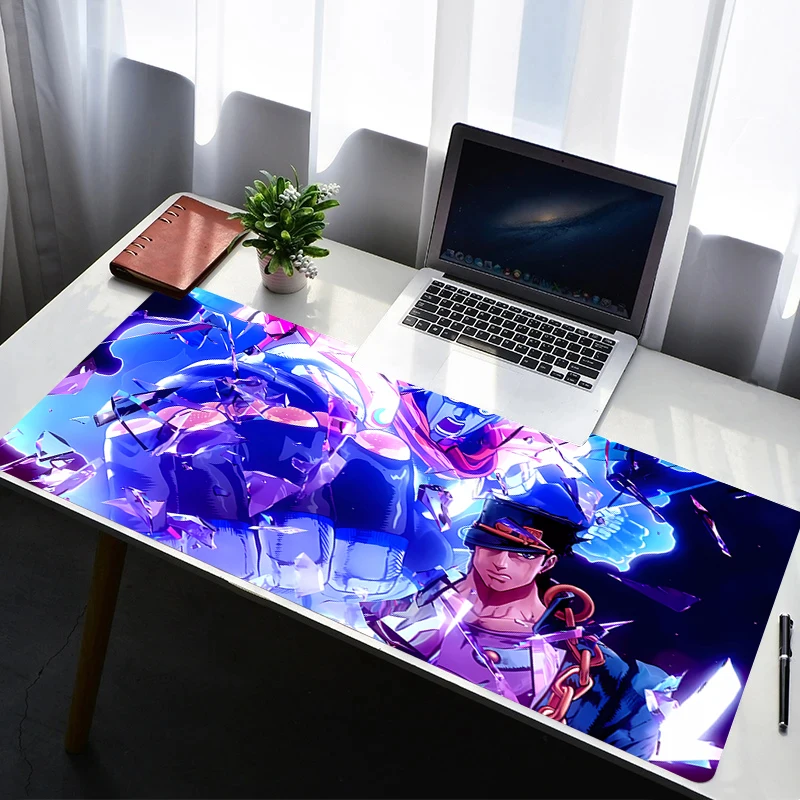 

Mouse Pad Laptop Rubber Extended J-jojo Bizarre Adventure Desktop Mat Computer Gamer Mousepad PC Gaming Accessories Keyboard Pad