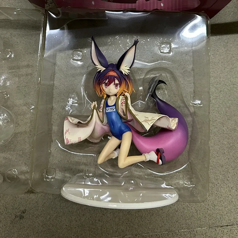 

20CM Anime NO GAME NO LIFE swimwear Hatsuse Izuna Action Figure PVC Model Statue Toy Doll Desk Decor Collection Gifts