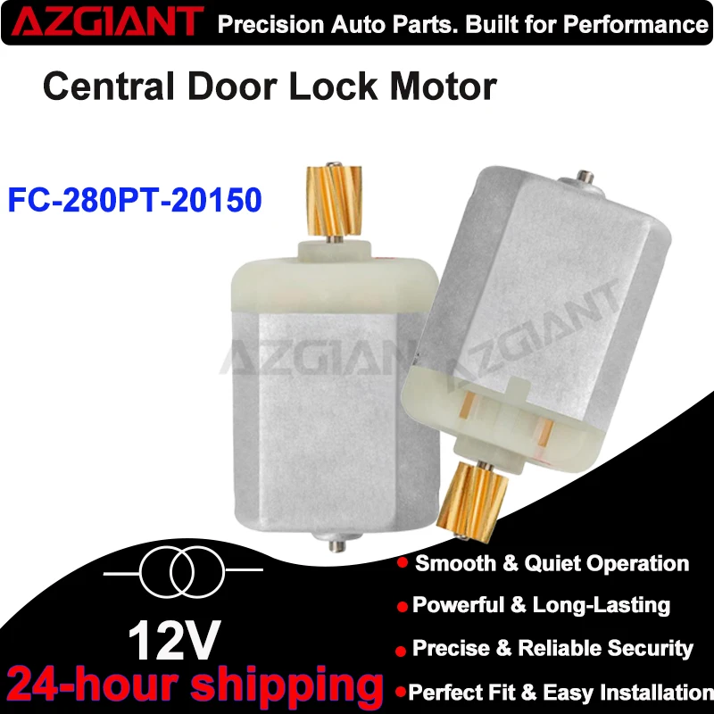 Azgiant FC-280PT Car Door Power Central Lock Motor For Chrysler Town & Country/Grand Voyager/Voyager Internal replacement parts