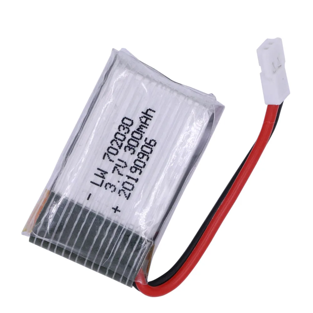 10pcs/lot 3.7V 300mAh lipo battery For E55 FQ777 FQ17W DFD F180 FY530 U816 U830 Battery 20C 702030 For RC Quadcopter Spare Part