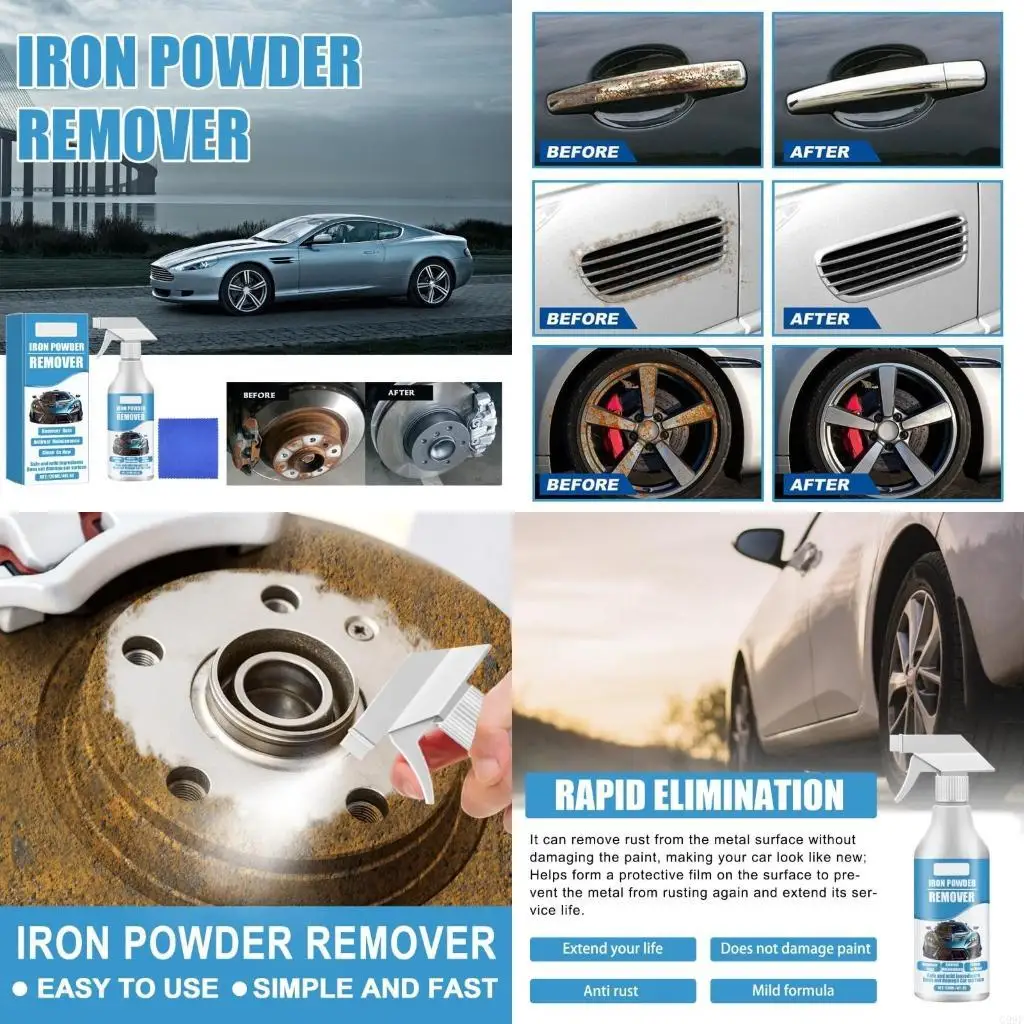 

G99F CAR RUST & INORESTERPRAY PARTICESPRAY, 2025 г. Обновление ржавчины для металла для металла, Rust Removerspray для удаления