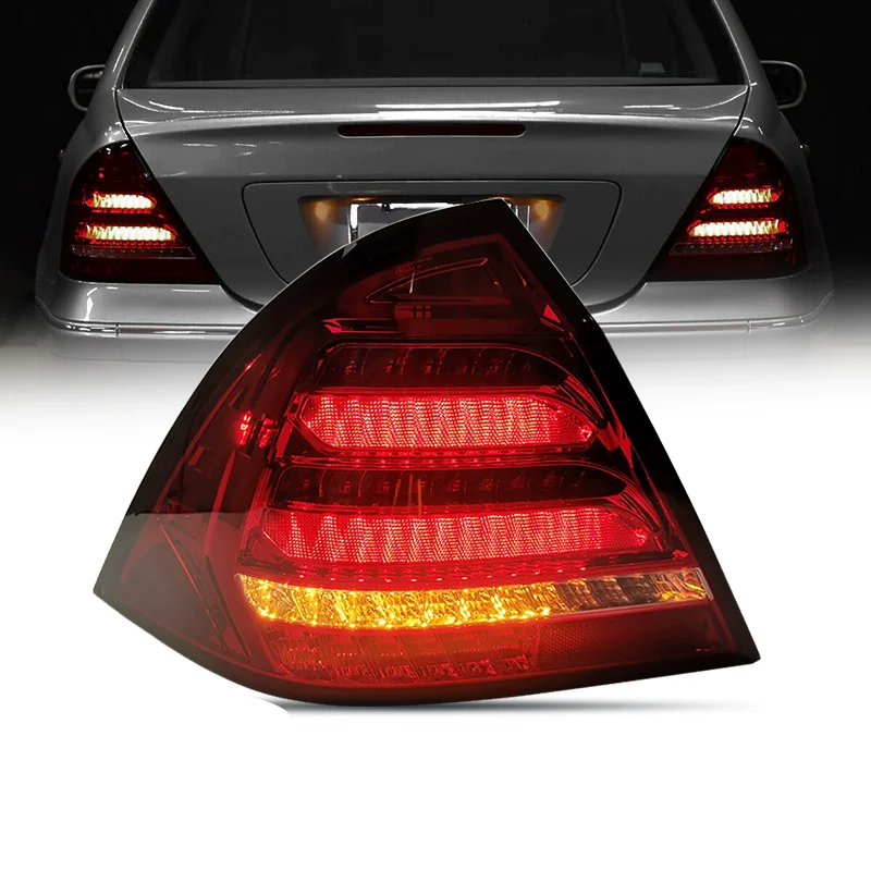 

LED Taillight for Mercedes Benz C-Class W203 2000-2006 modified rear lamp Tail light with Dynamic Turn Signal