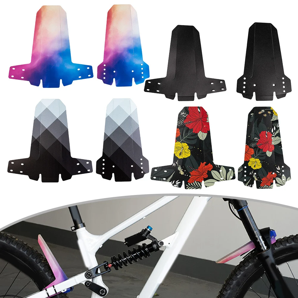 

For Mountain Biking Off-road Mudguard Mountain Biking Off-road Adventures Front 237x154mm Multi-directional Protection
