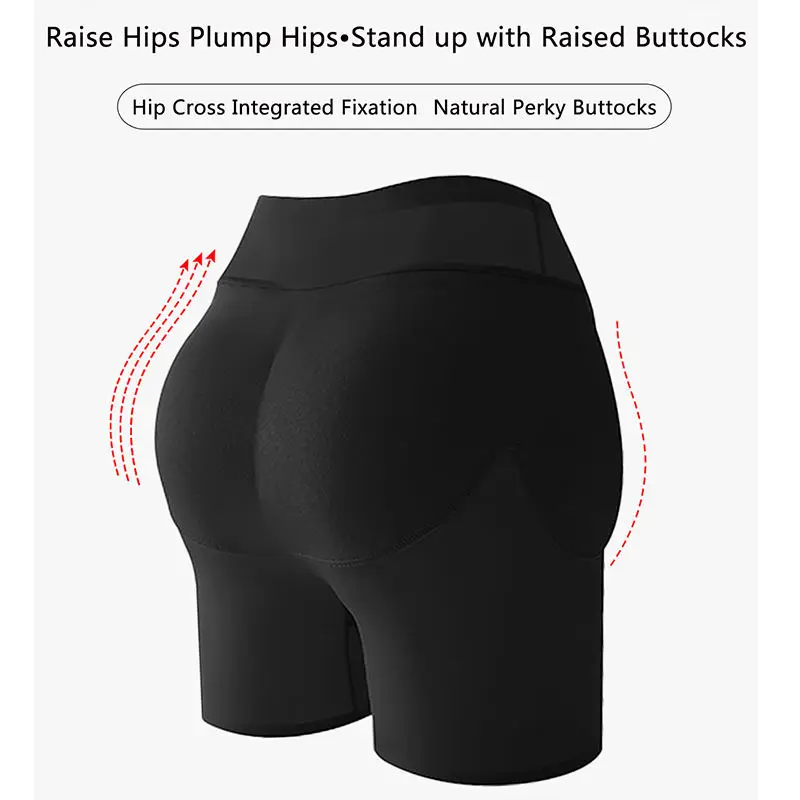 Women Seamless High Waist Body Shaper Shorts Tummy Control Panties Butt Enhancer Slimming Underwear Anti Roll Shapewear Shorts view 5