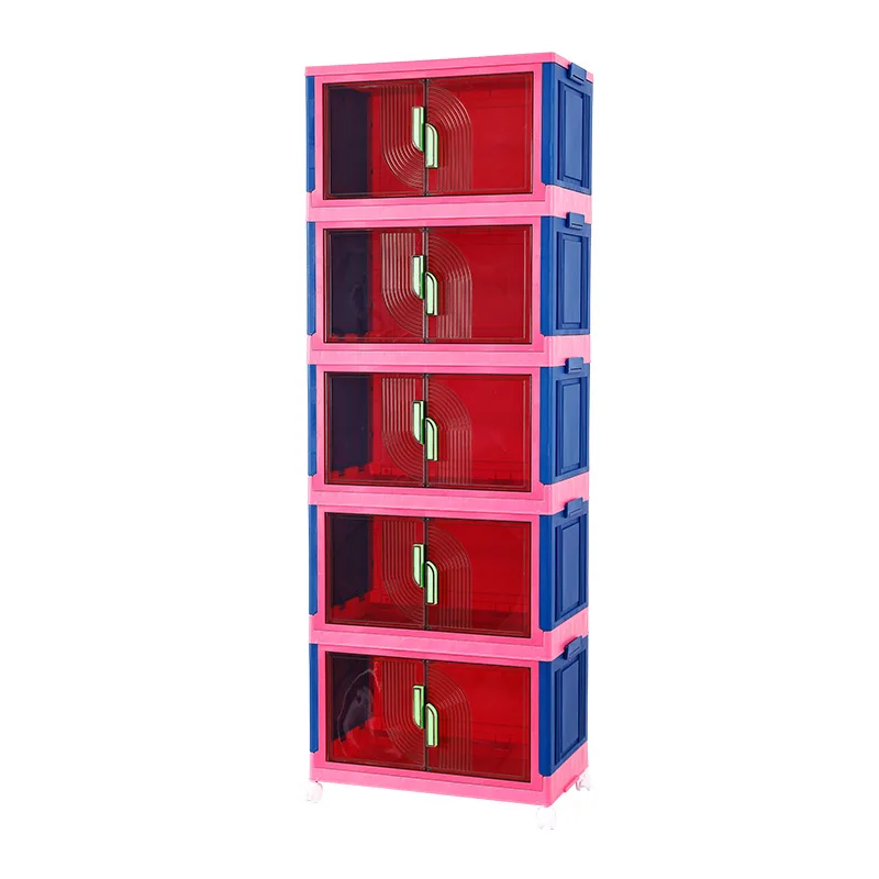 Dopamine Shelf Foldable Storage Cabinet Removable Wardrobe