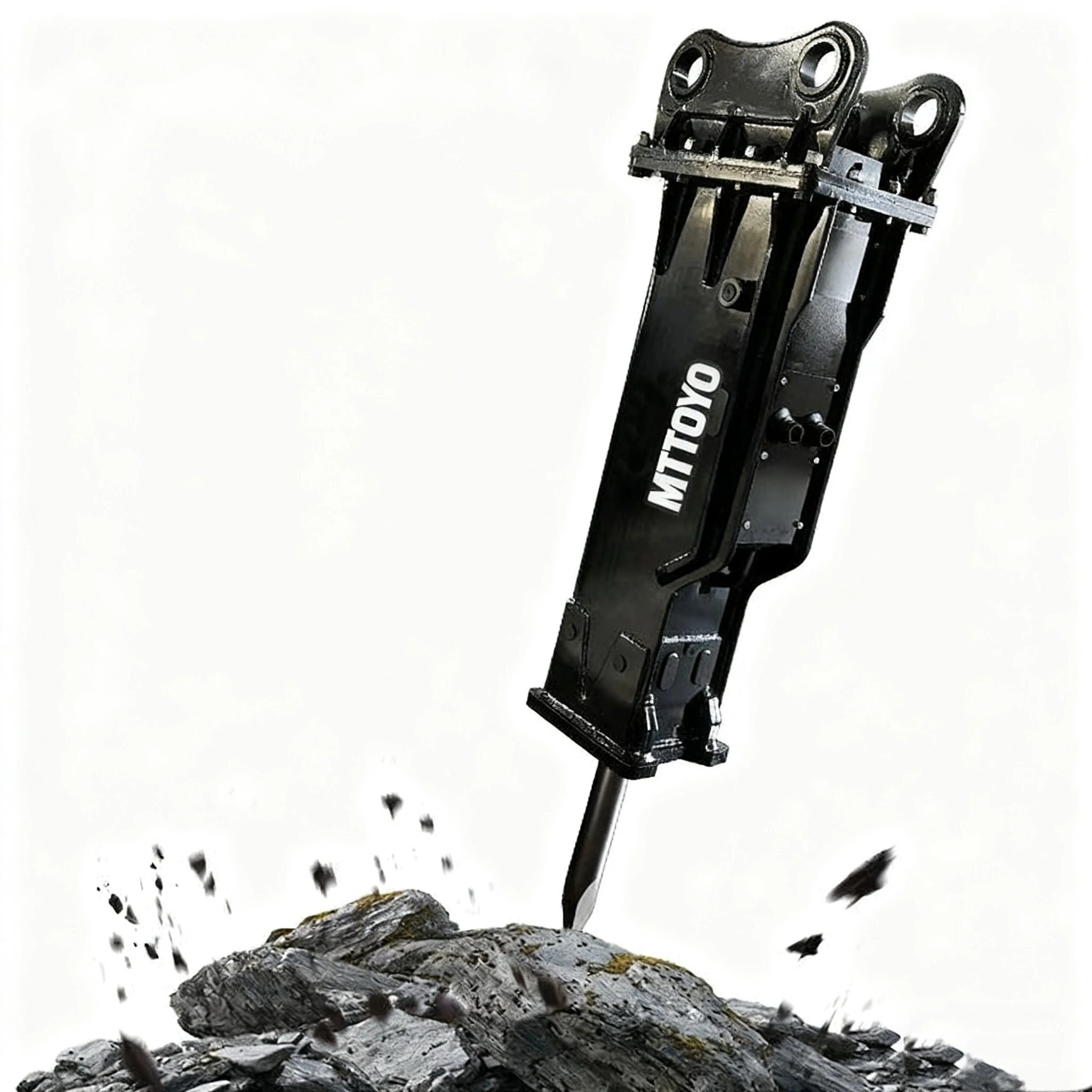 Accessori per escavatore da 28 tonnellate Breaker idraulici Martelli idraulici SB81 per escavatore Scalpello da 140 mm di buona qualità in vendita