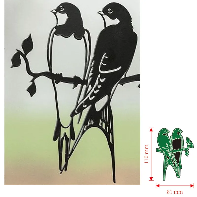 Metal Cutting Dies animal bird Decoration Scrapbook Paper Craft Knife Mould Blade Punch Stencils