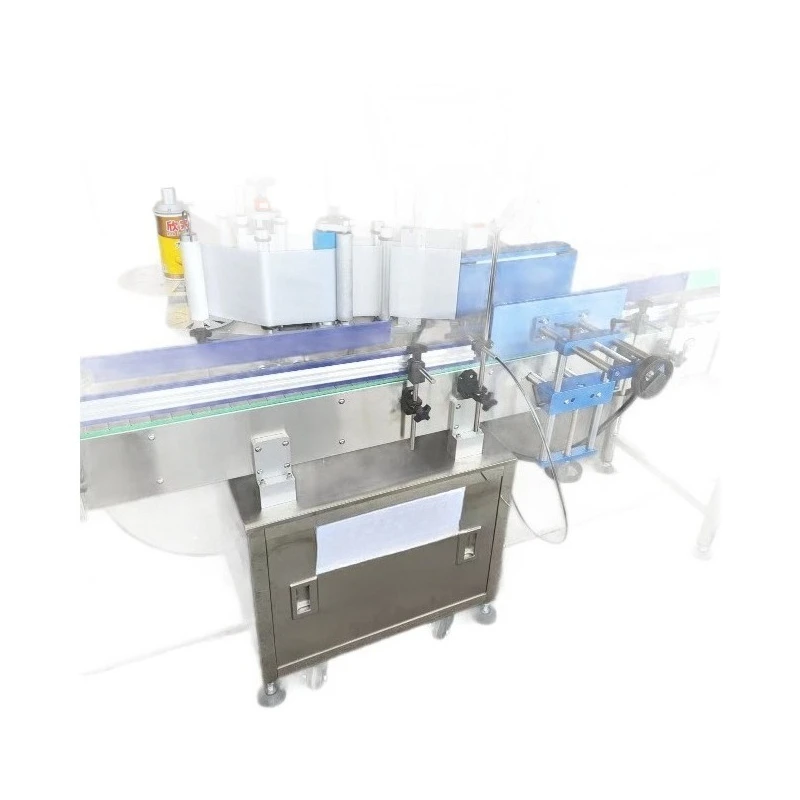 Máquina automática de etiquetado de botellas redondas de botellas de medicina de vidrio de aceite comestible, máquina etiquetadora de correa de rodillo de tambor de barril de plástico