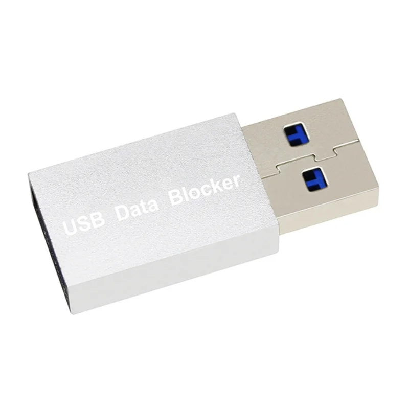 4PCS USB Data Blocker Charge-Only USB Jacking Prevention Adapter Data Sync Blocker Adapter for Blocking Data Sync