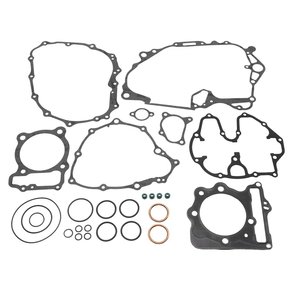 High Quality Engine Gasket Kit Maintains Optimal Compression Extending Life Fits For Honda Sportrax 400 Trx400Ex 1999-2004 Black