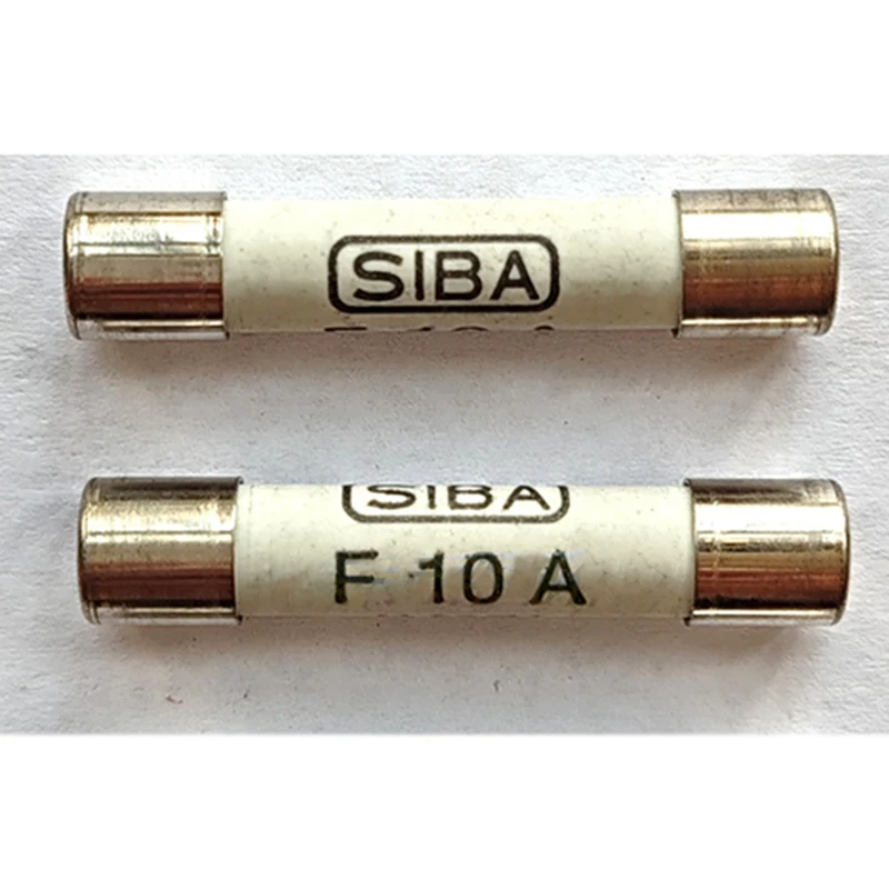

2 Pcs SIBA 6.3*32 Fast Fuse ELU High-speed Ceramic Tube for Amplifier /F10AH500V/189020/7006563 6.3A/ 8A/10A/12.5A/16A/20A/24A