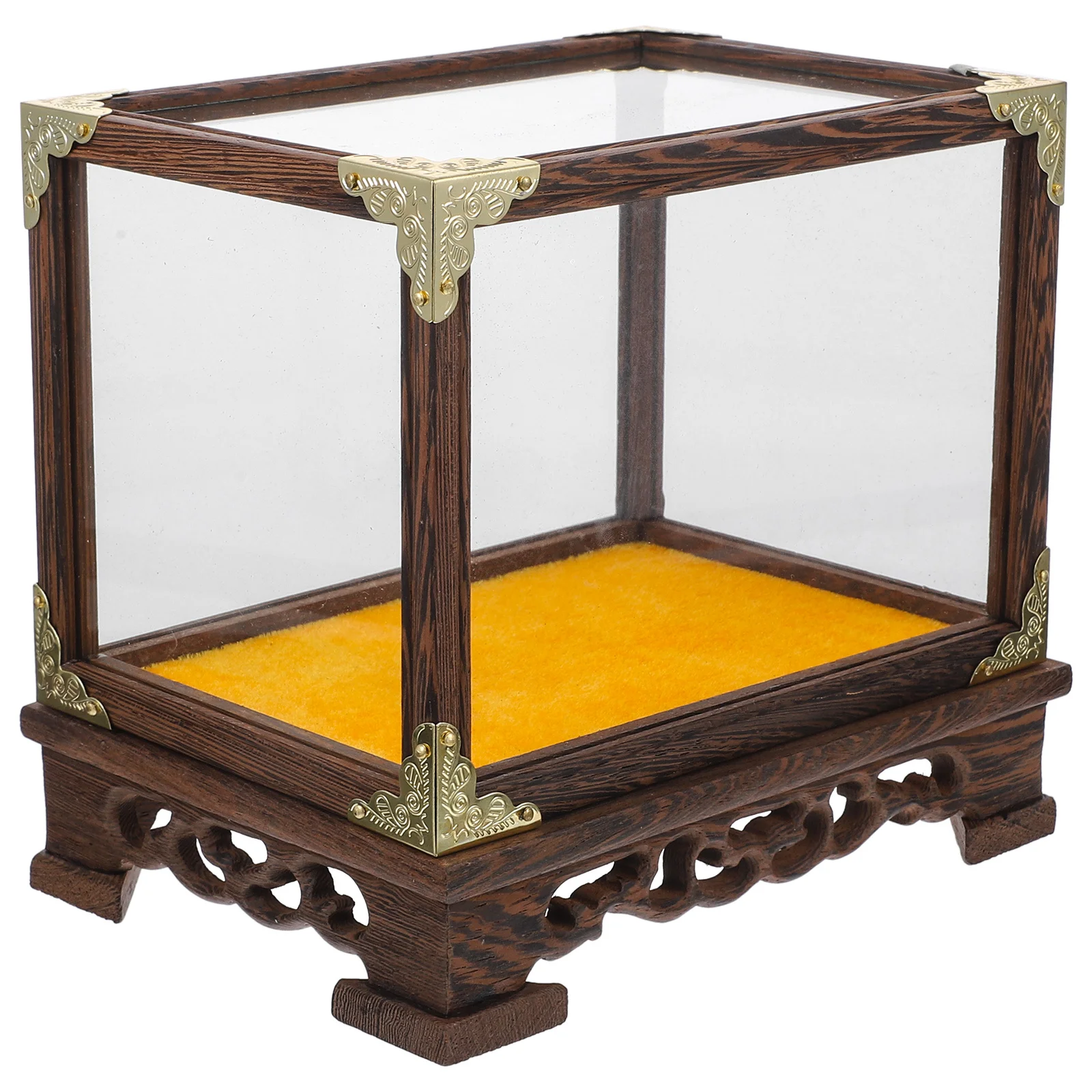 Caja de exhibición protectora de Buda transparente multifunción, estuche de almacenamiento para jarrón de escritorio, organizador para el hogar, cubierta a prueba de polvo