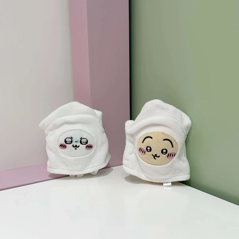 JIYI Takoyaki Prize Series Plush Keychain Cute Usagi Hachiware Momonga Octopus Ball Kawaii Doll Soft Toy Pendant Gift view 2