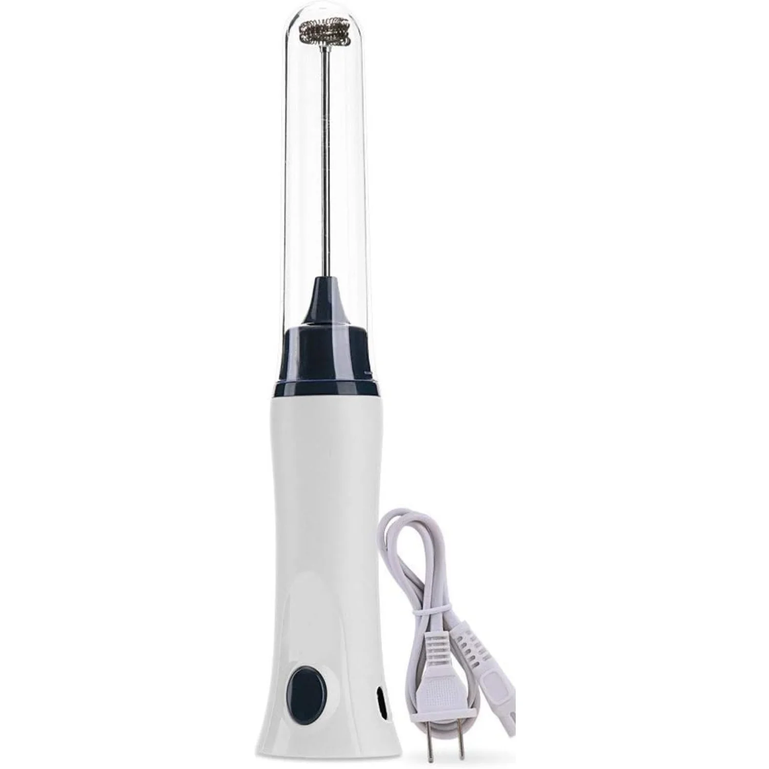 Rechargeable Eggbeater  Stainless Milk Frother Foamer Blender Coffee Mixer with Charging Cable