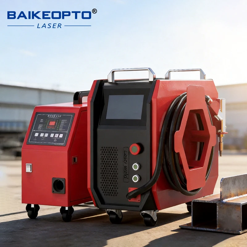 Portable 4-in-1 Laser Welding Equipment 1200W Air Cooling System Multi-Function Metal Cutting Cleaning Machine
