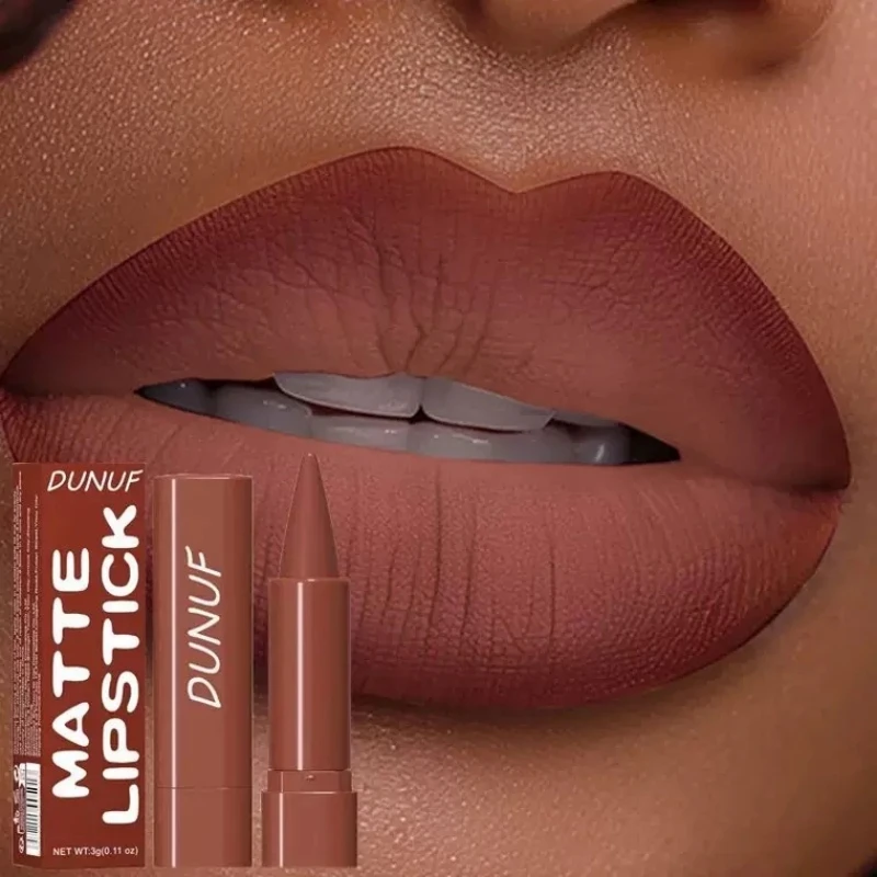 Tapered Gradient Lip Liner Velvet Matte Soft Chocolate Black Brown Lipstick  Pen Lips Tint Crayon Contour Makeup Pigments