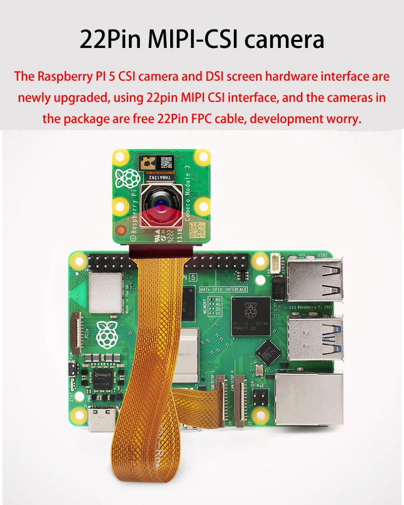 Raspberry Pi 5 Generation Suite 4g 8g development board Arm Cortex-A76 5b