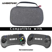 ANBERNIC Estuche de transporte rígido de EVA compatible con RG ARC-S/RG ARC-D Estuche para consola de juegos portátil retro (solo bolsa)