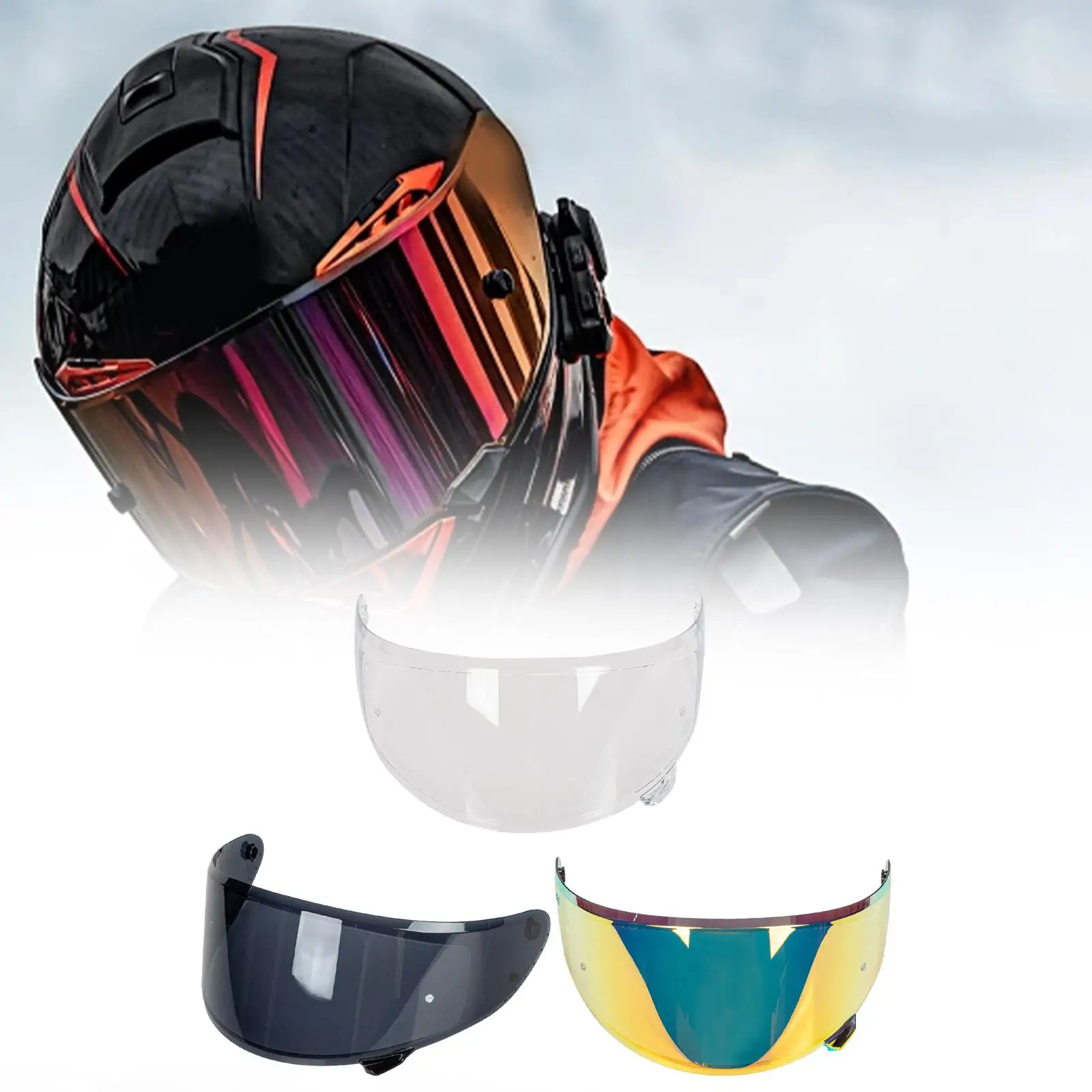 

Козырек для мотоциклетного шлема, прочный и удобный ветрозащитный козырек для GXT601 GXT602