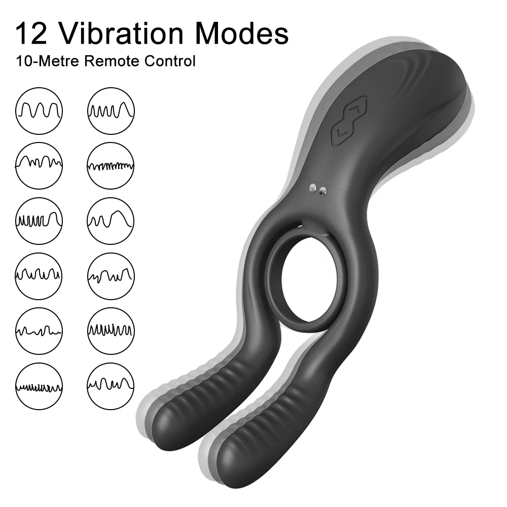 3 Motors Vibrator Cockring Penis Cock Ring on for Man Delay Ejaculation Penisring Sex Toys for Men Couple Rings Toys for Adults