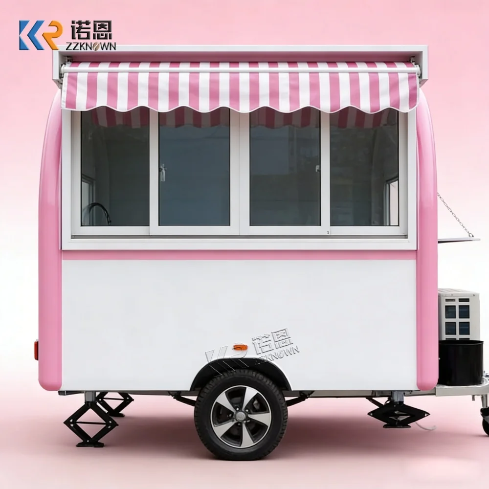 

Commercial Mobile Hotdog Food Truck Factory Direct Price High Cost-Effective Street Vending Catering Cart For Wholesale Business