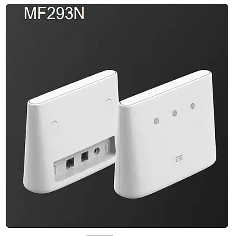 

Hot sale original ZTE MF293N Unlocked Wi-Fi 2.4GHz 4G LTE CAT4 Router WIFI MF293N 150Mbps Supported 32 Users Wireless Routers