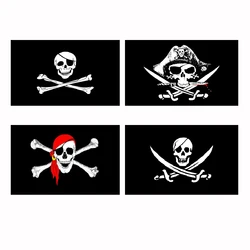 FLAGLINK 90x150cm grande teschio Crossbones bandiera pirata Jolly Roger