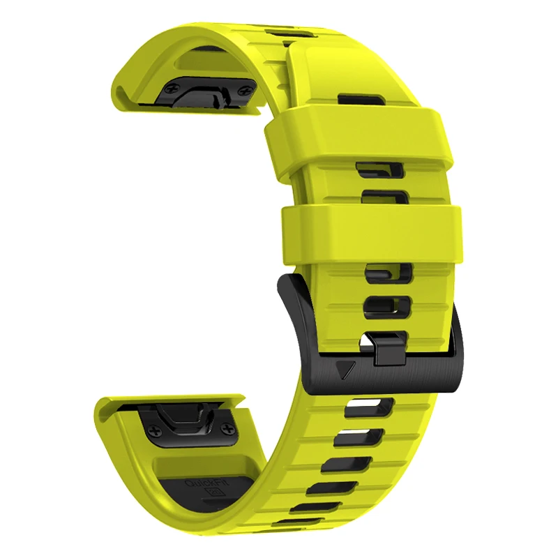22 26 MM Siliconen Horlogeband Strap Voor Garmin Fenix 7 7X 6X 6 Pro 5 5X Plus Epix Gen2 Enduro 2 Polsband QuickFit Release Bracele