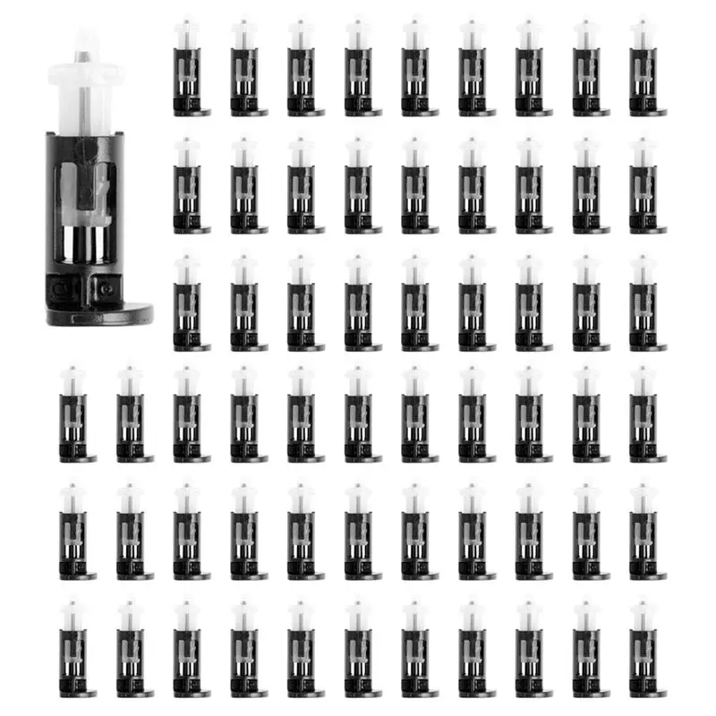M51K-300Pcs CPU Heatsink Mount Pin Cooler Cooling Fan Fastener Mounting Clip For 775/1150/1155/1156/1366 Socket
