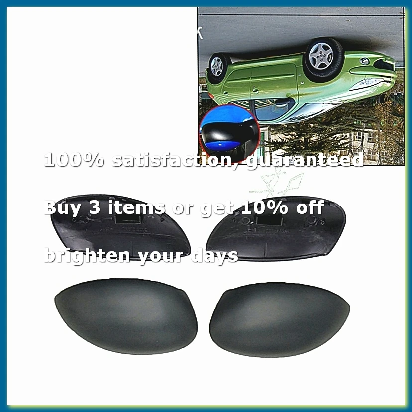 Car Mirror Cover Rearview Mirror Cover Rear View Cap Accessories for 206 207 C2